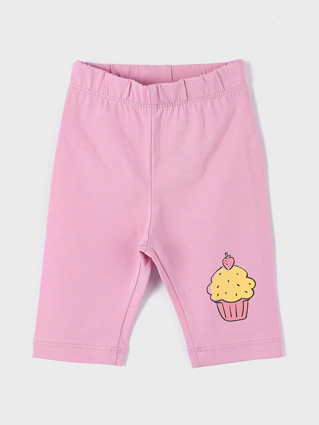 Leggings Imprimés Longueur 3/4 pour Filles avec Taille Élastique