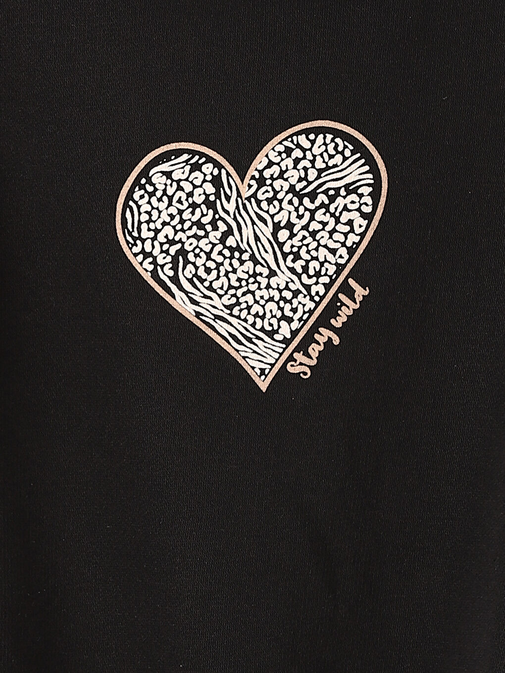 Crew Neck Girls' Sweatshirt and Sweatpants-3