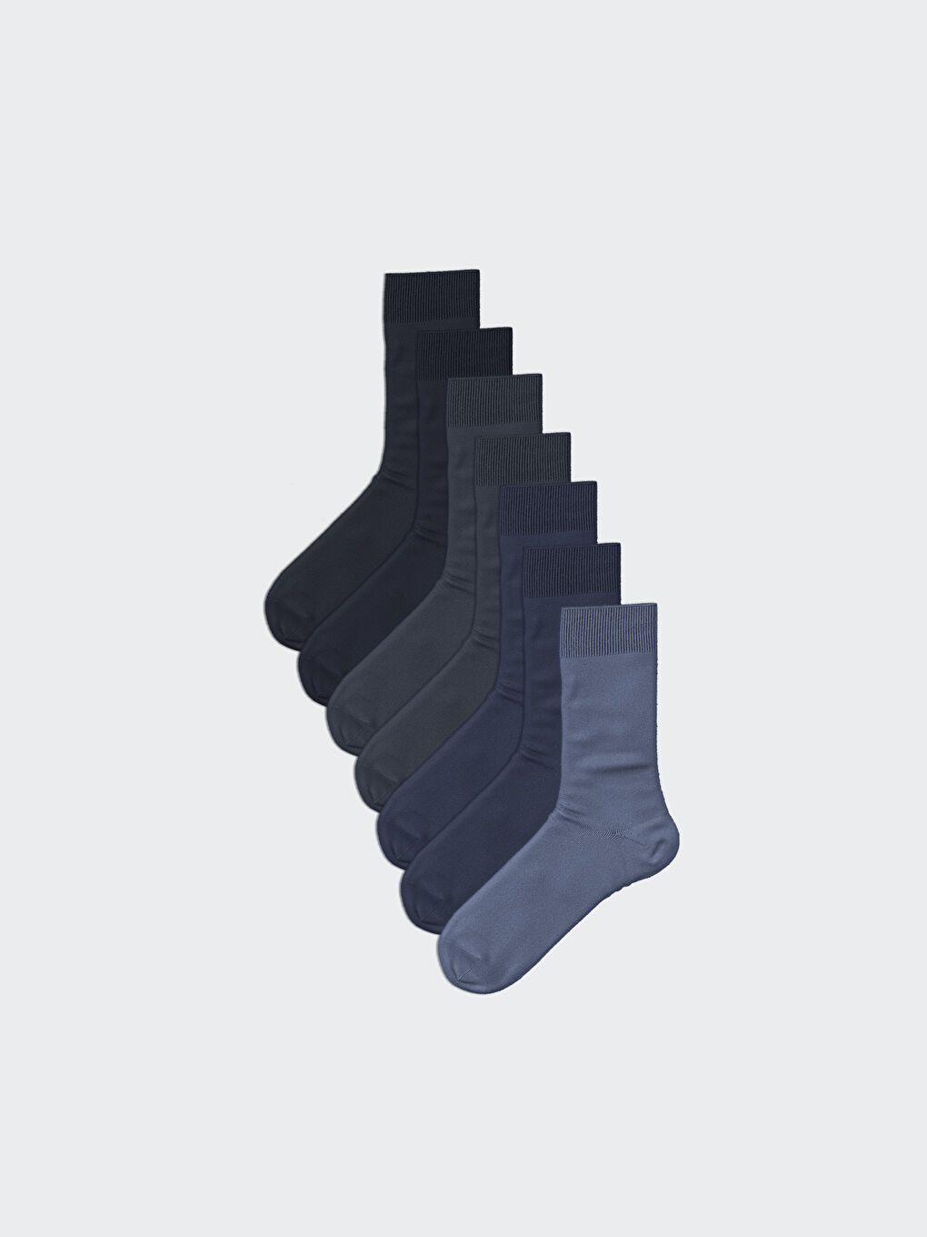 جوارب الكاحل للرجال - عبوة ٧ قطع-1