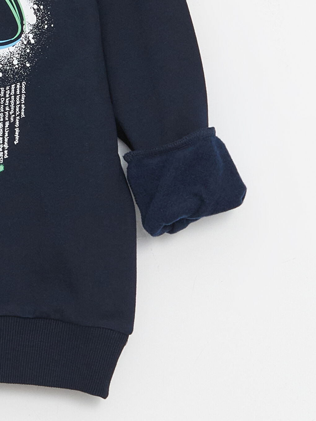 هودي مطبوع للأولاد بمقاس مريح-1