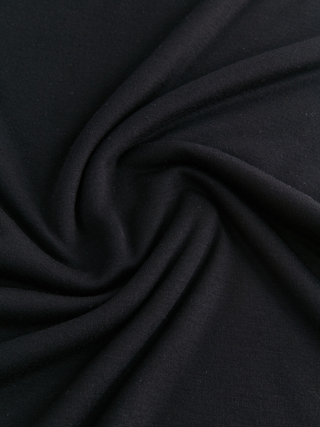 Siyah Kadın Düz Penye Şal-2