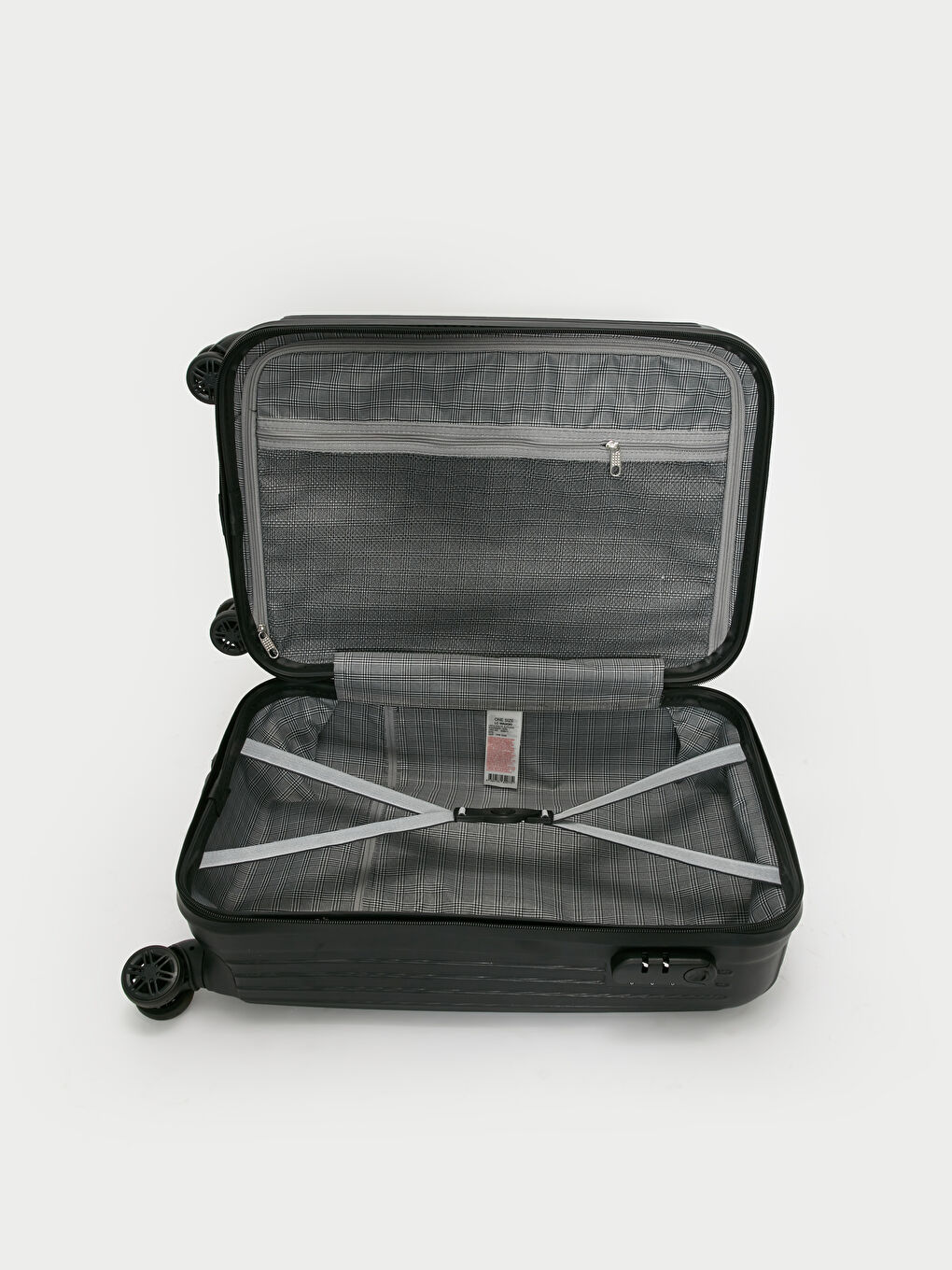 Siyah Kilit Detaylı Küçük Boy Valiz-3