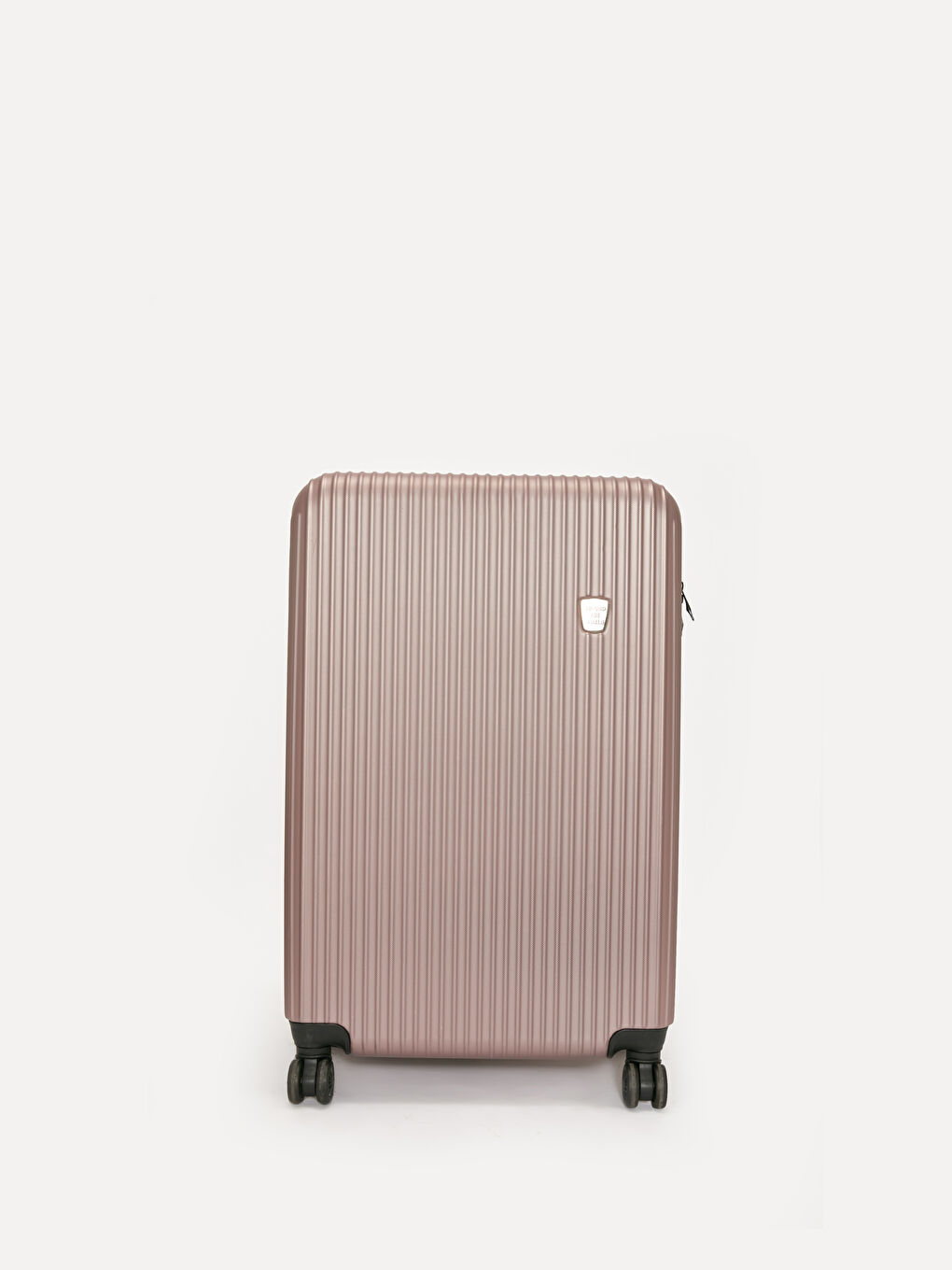 Pembe Kilit Detaylı Küçük Boy Valiz