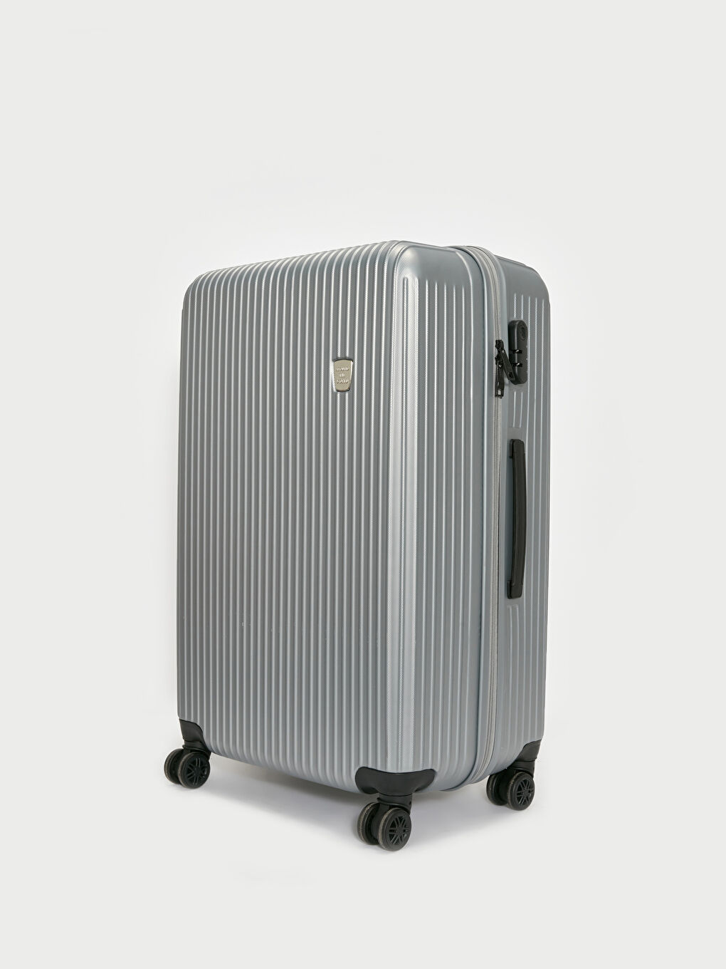 Printed Lock Detailed Medium Size Suitcase-1