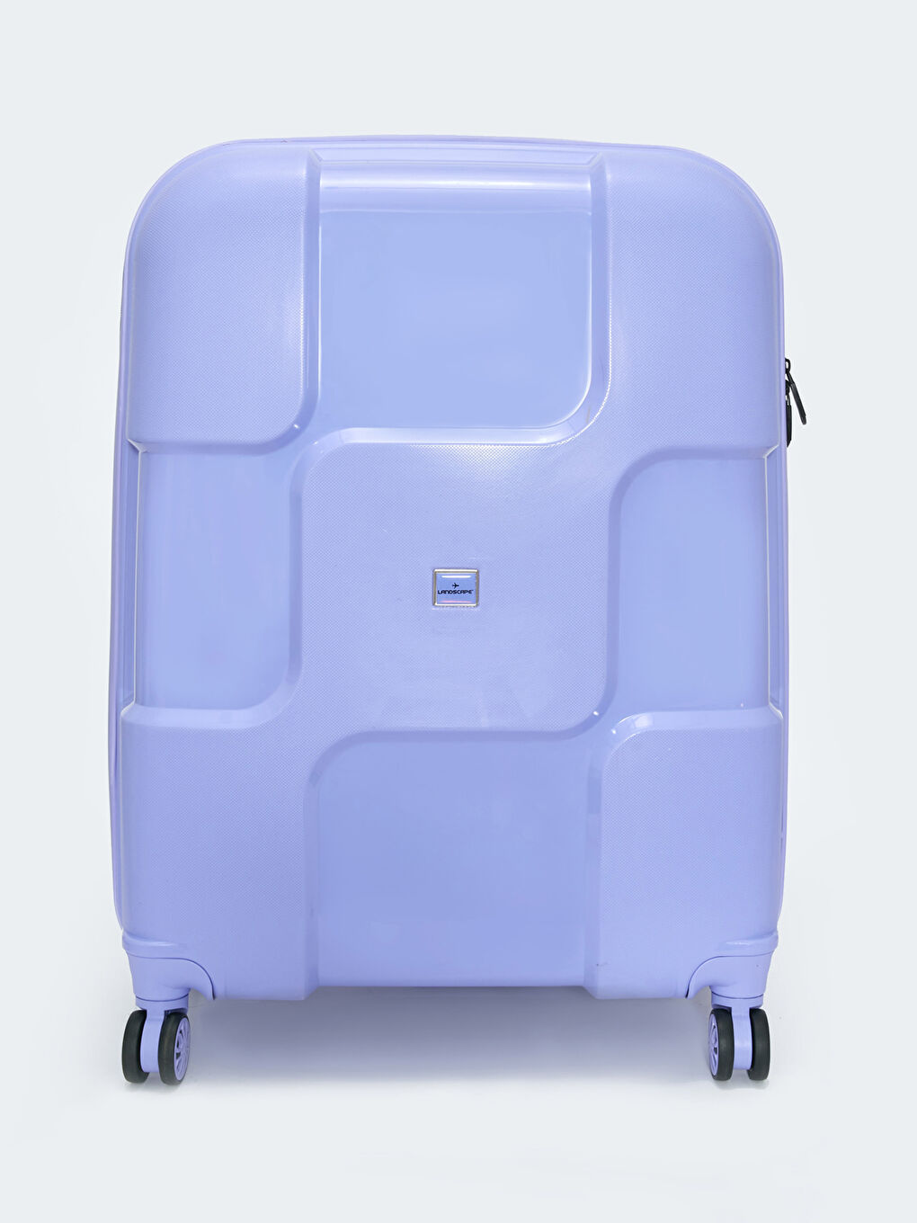 Mor Kilit Detaylı Çekme Mekanizmalı Büyük Boy Valiz