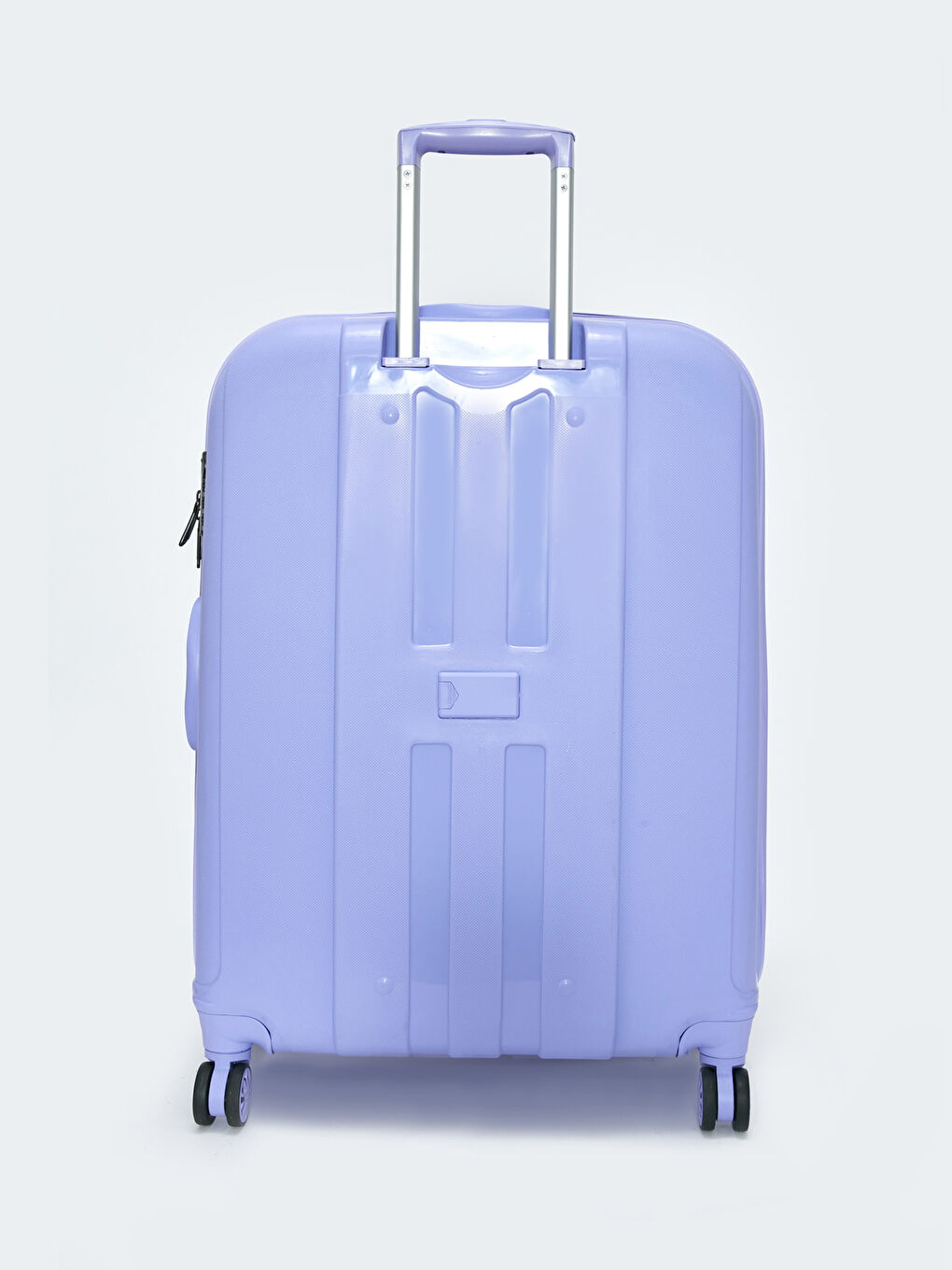 Mor Kilit Detaylı Çekme Mekanizmalı Büyük Boy Valiz-2