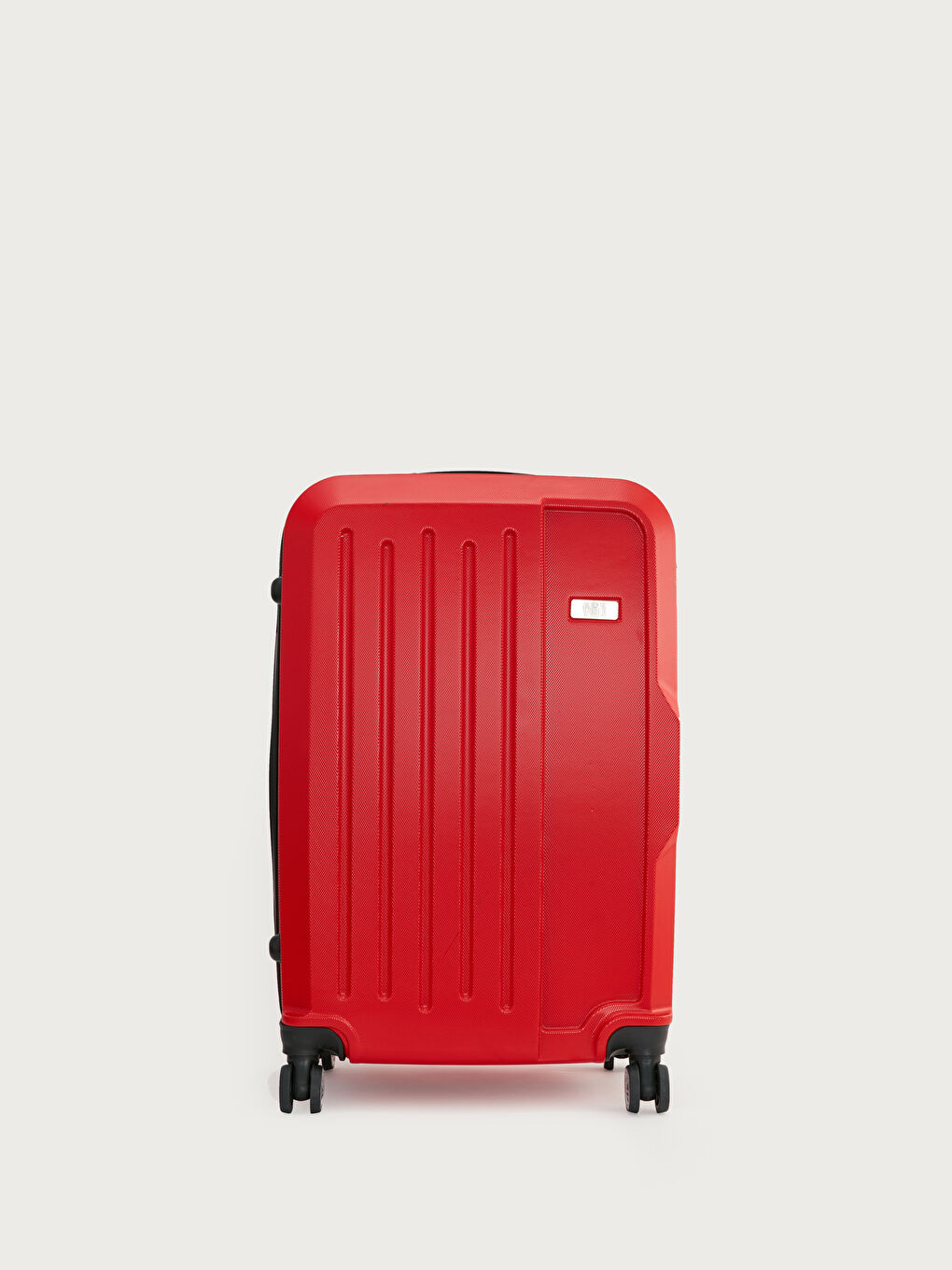 Kırmızı Çekme Mekanizmalı Küçük Boy Valiz