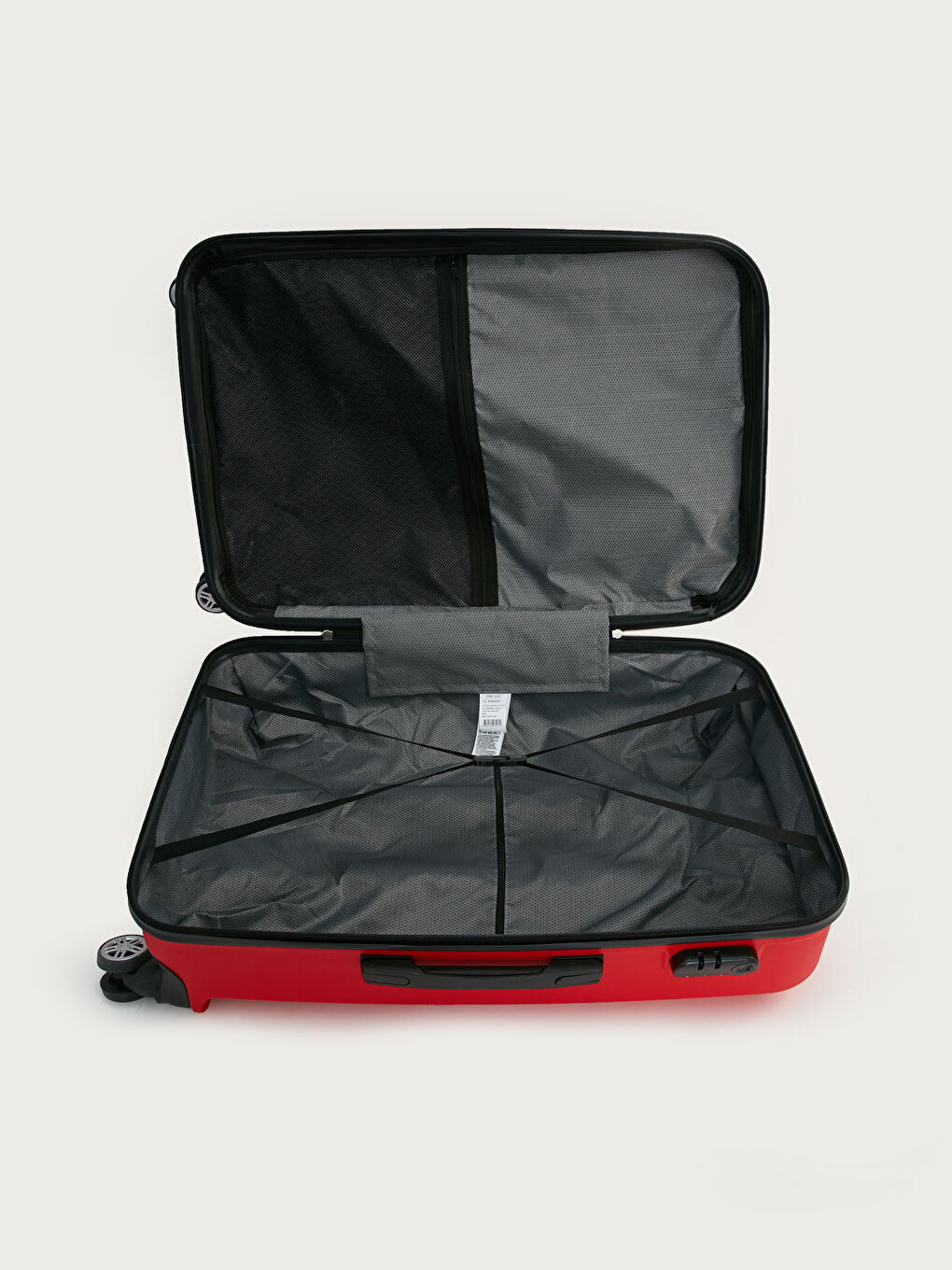 Kırmızı Çekme Mekanizmalı Küçük Boy Valiz-3