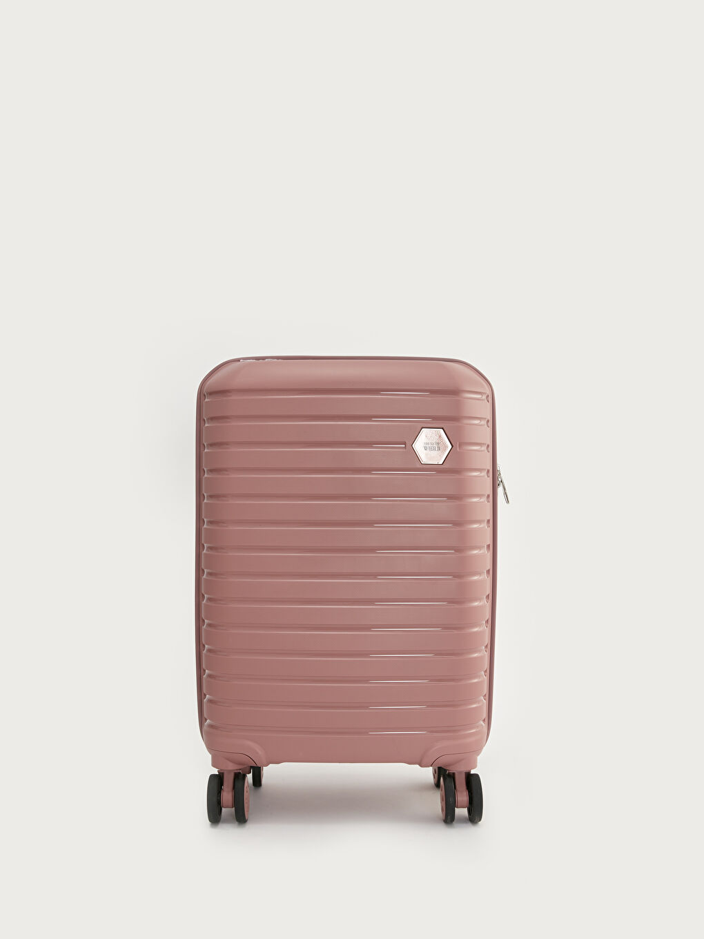 LCW ACCESSORIES Pembe Kilit Detaylı Çekme Mekanizmalı Küçük Boy Valiz