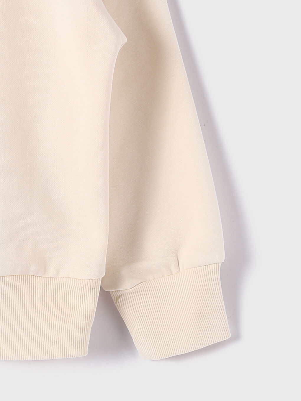 Crew Neck Long Sleeve Printed Girls' Sweatshirt-3