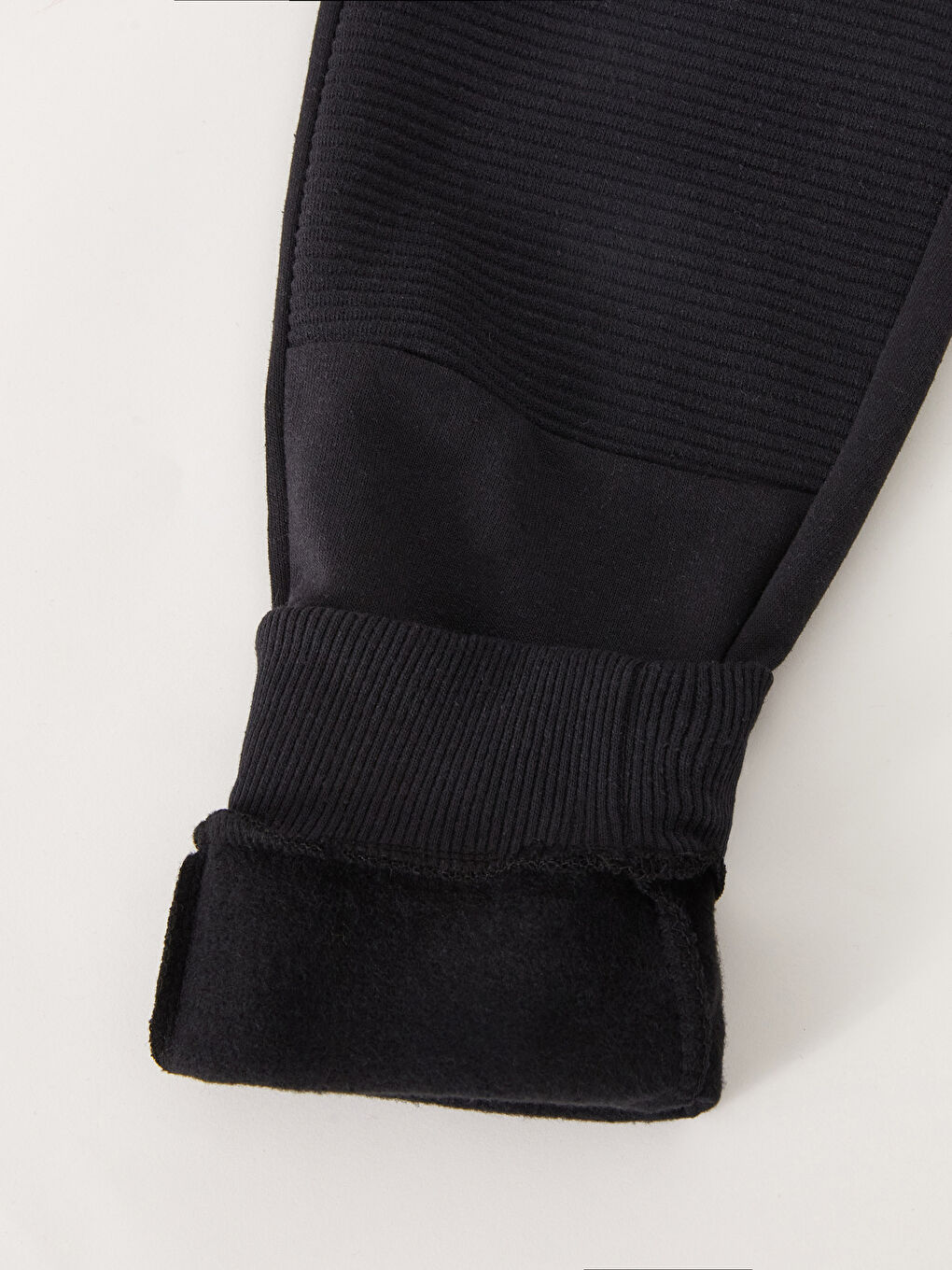 Эластичный пояс для мальчиков толстые спортивные штаны с манжетами-3