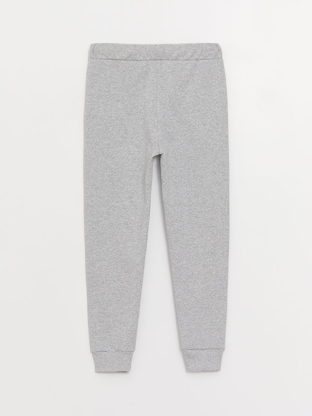 Gri Beli Lastikli Erkek Çocuk Jogger Eşofman Altı-1