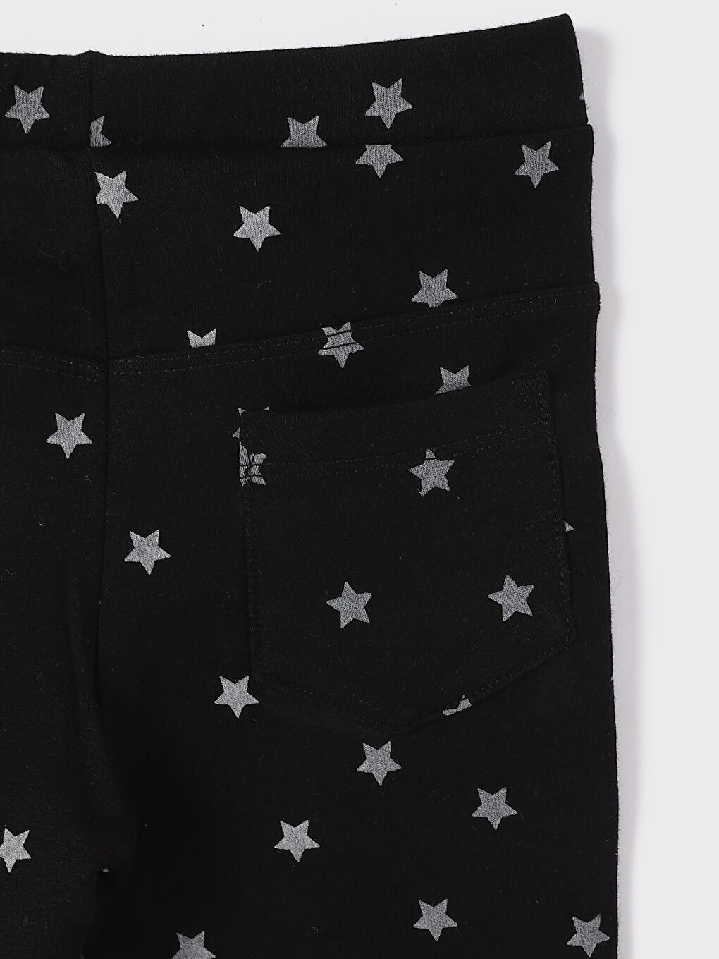 Elasticated Waist Printed Girls' Leggings-1