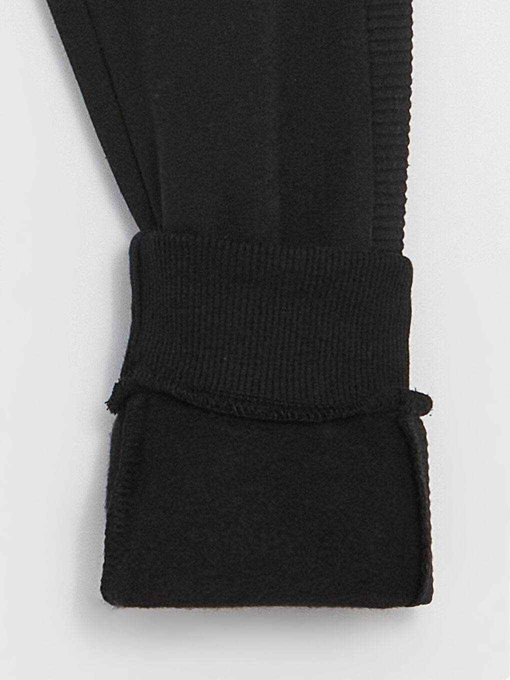 Siyah Beli Lastikli Erkek Çocuk Jogger Eşofman Altı-2