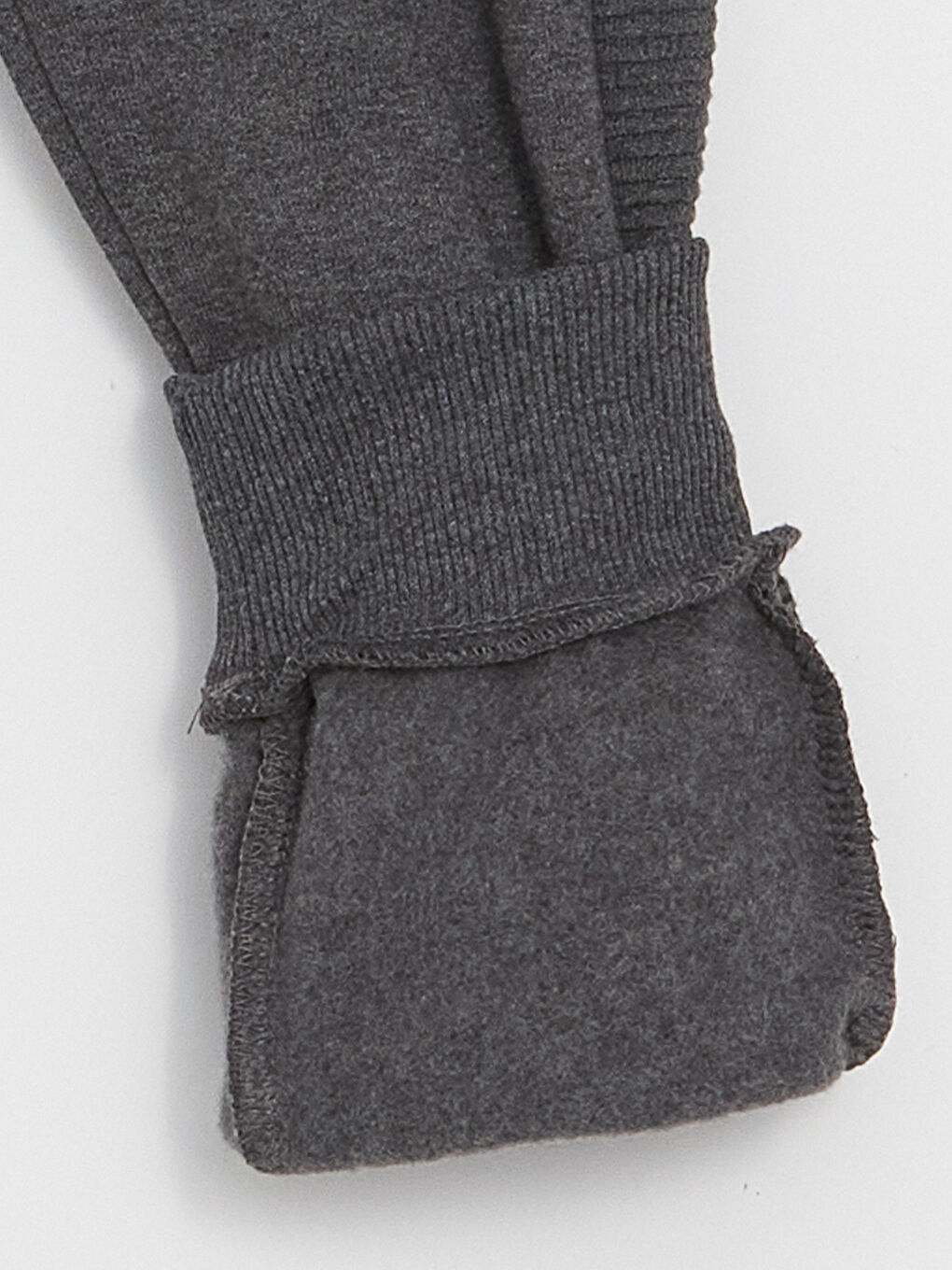 Antrasit Beli Lastikli Erkek Çocuk Jogger Eşofman Altı-2