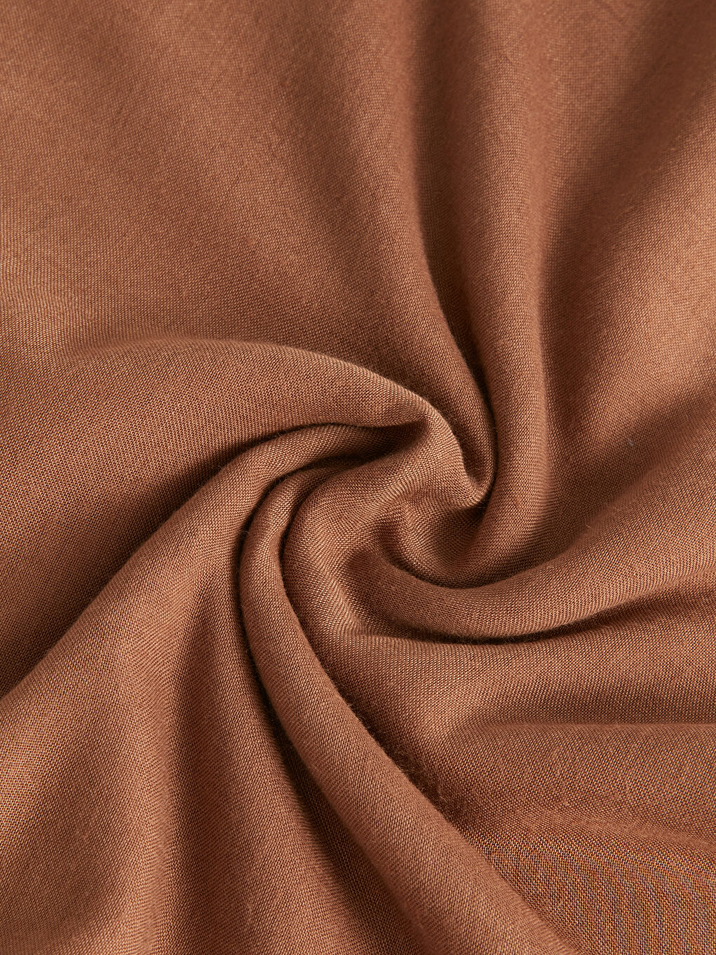 Kahverengi Düz Vual Kadın Şal-2