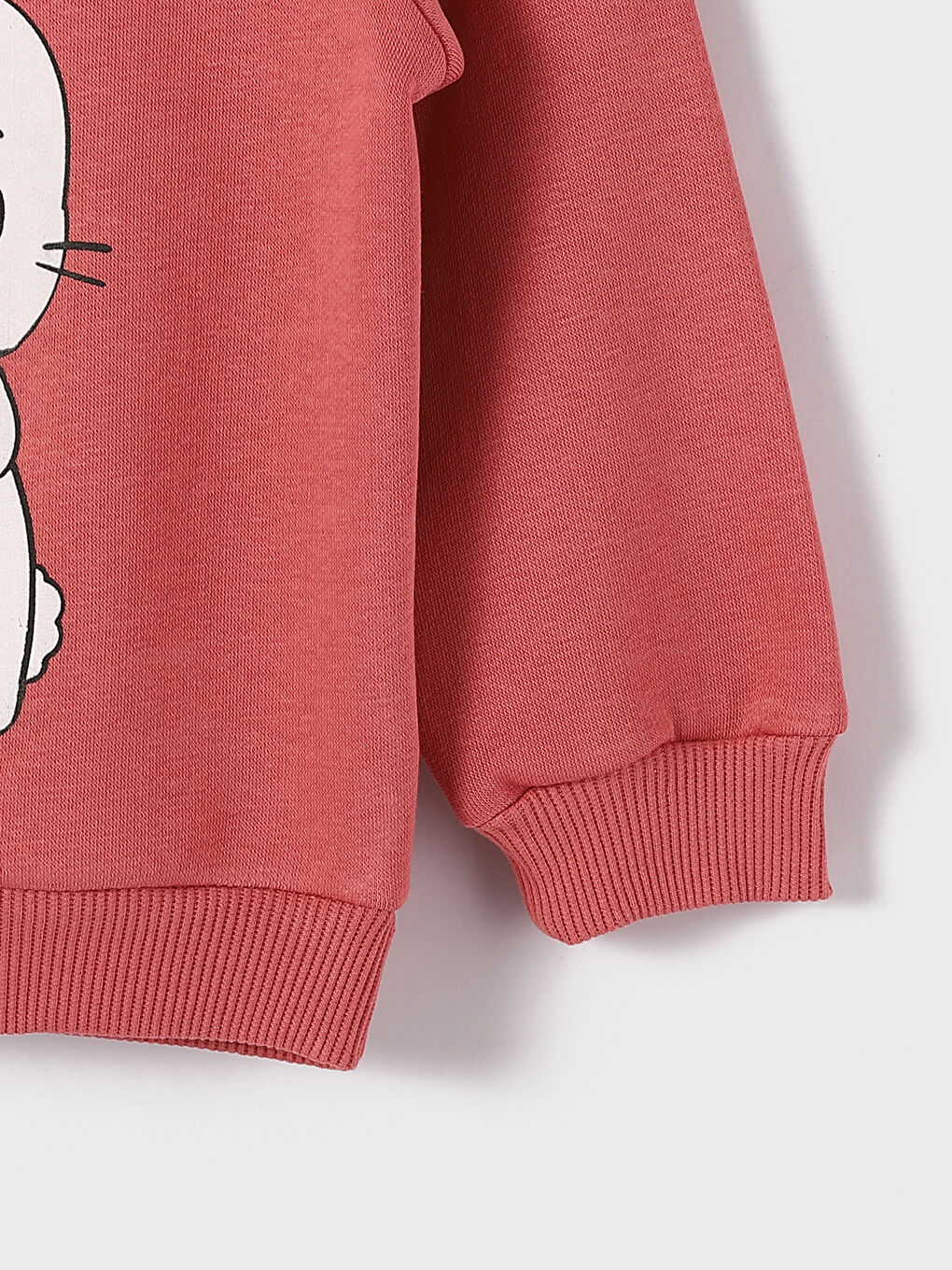 Crew Neck Long Sleeve Printed Baby Girls' Sweatshirt and Tights 2 Pack Set-4