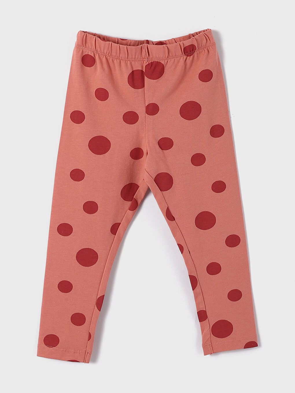 Crew Neck Long Sleeve Printed Baby Girls' Sweatshirt and Tights 2 Pack Set-5