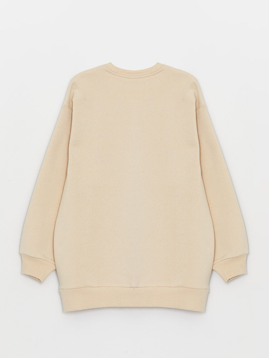 Толстовка с круглым вырезом, с принтом, оверсайз, толстая, для женщин-6