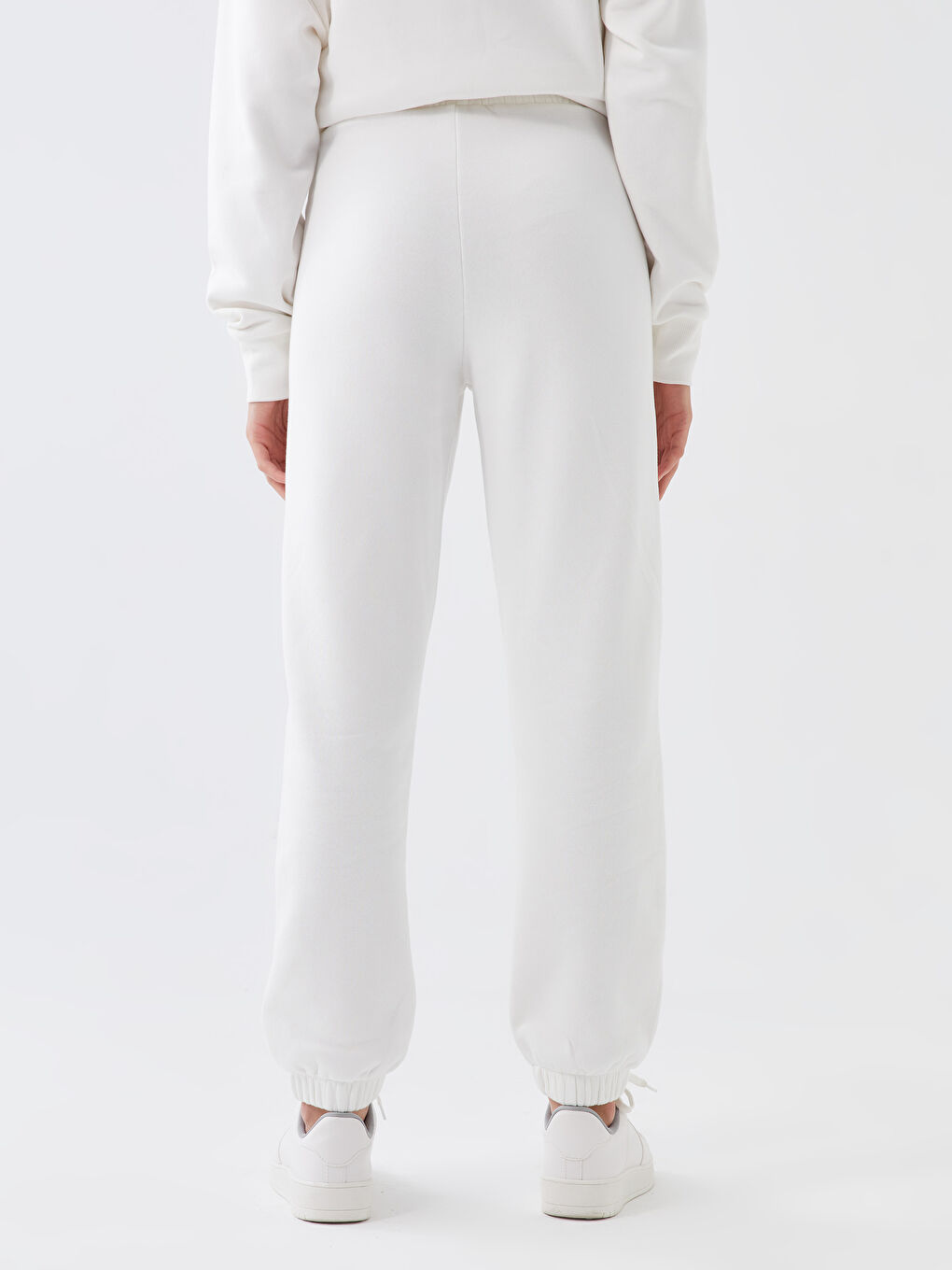 Женские толстые спортивные джоггеры с принтом и эластичным поясом-3