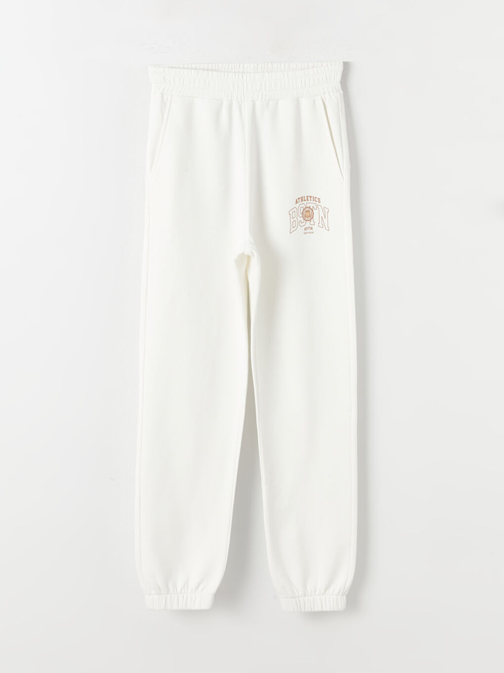 Женские толстые спортивные джоггеры с принтом и эластичным поясом-5