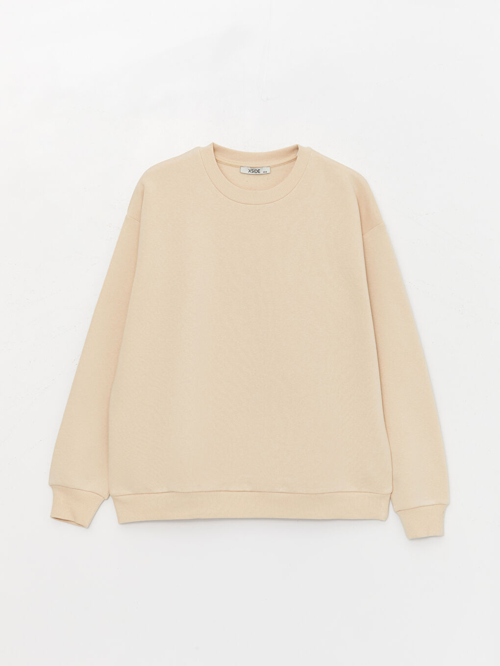 Crew Neck Oversize Women's Thick Sweatshirt-5