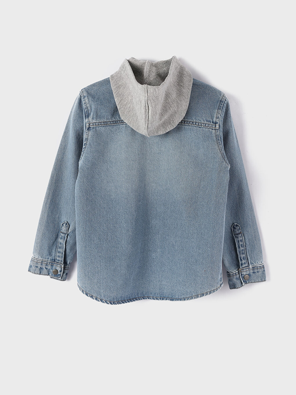 Basic Boys' Denim Shirt-1