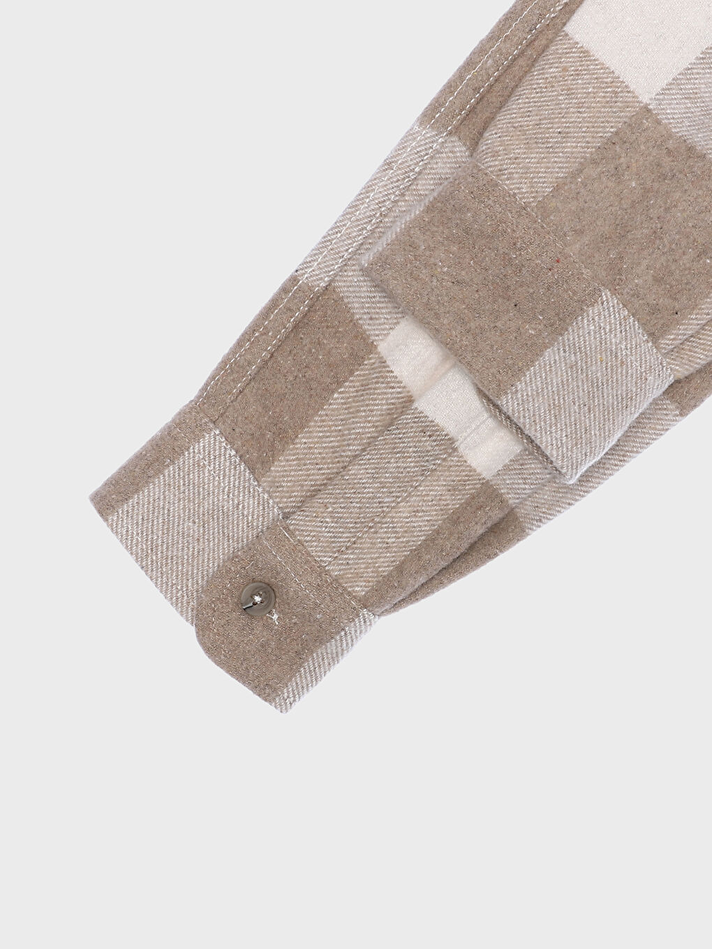 Regular Fit Long Sleeve Plaid Men's Flannel Shirt-3