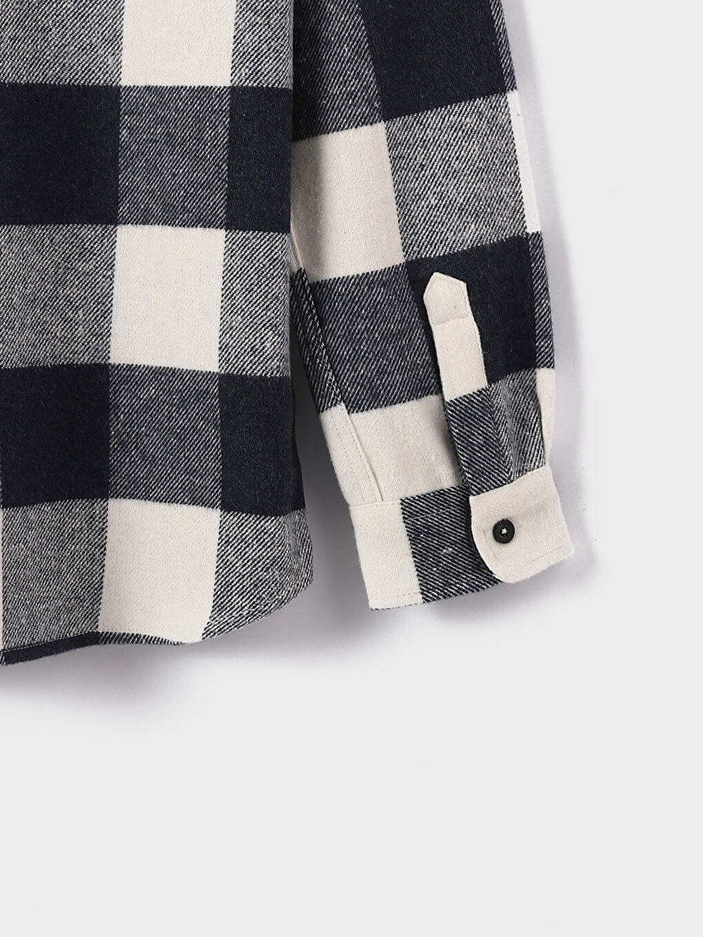 Regular Fit Long Sleeve Plaid Men's Flannel Shirt-5