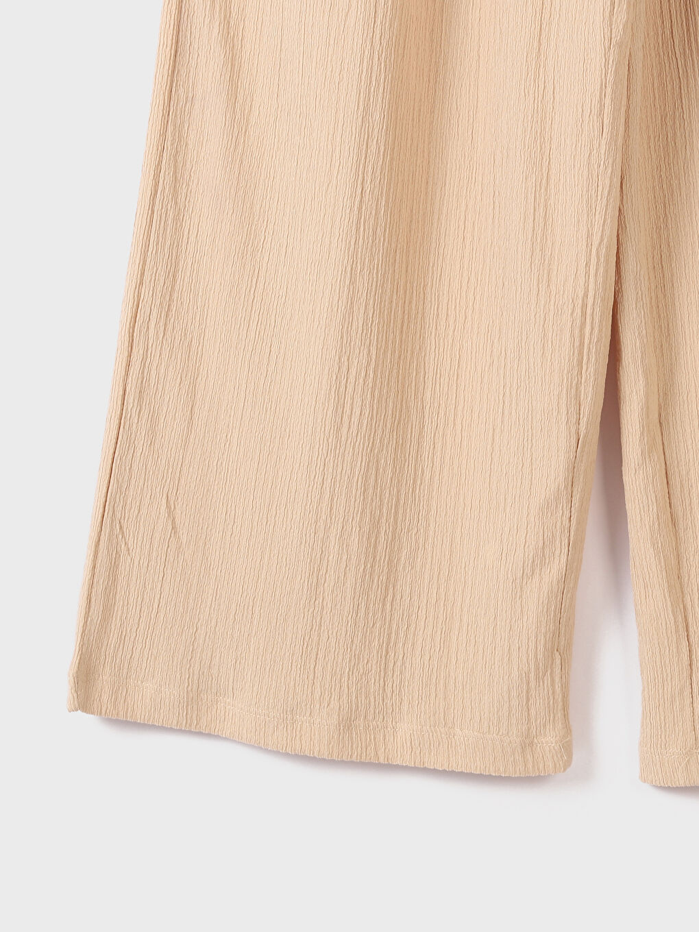 بنطلون رياضي سادة بخصر مرن للسيدات-1