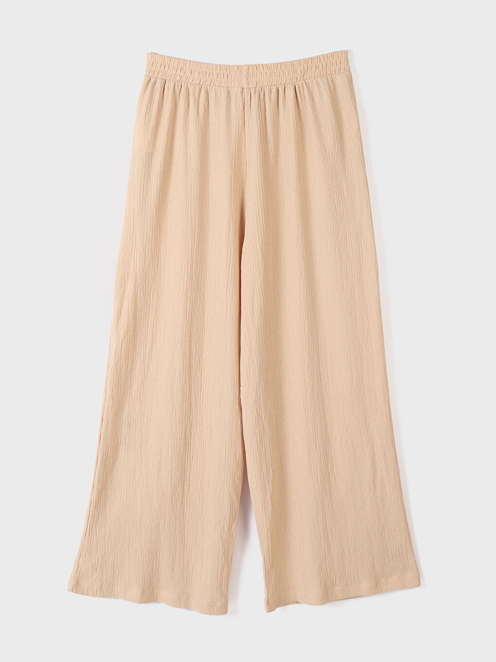 بنطلون رياضي سادة بخصر مرن للسيدات-3