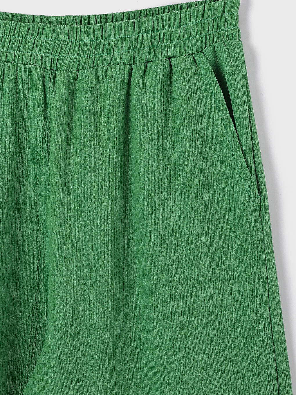 Women's Elasticated Waist Plain Sweatpants-2