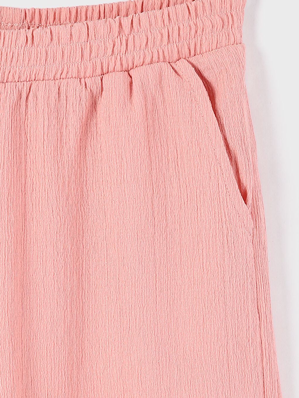 Women's Elasticated Waist Plain Sweatpants-2