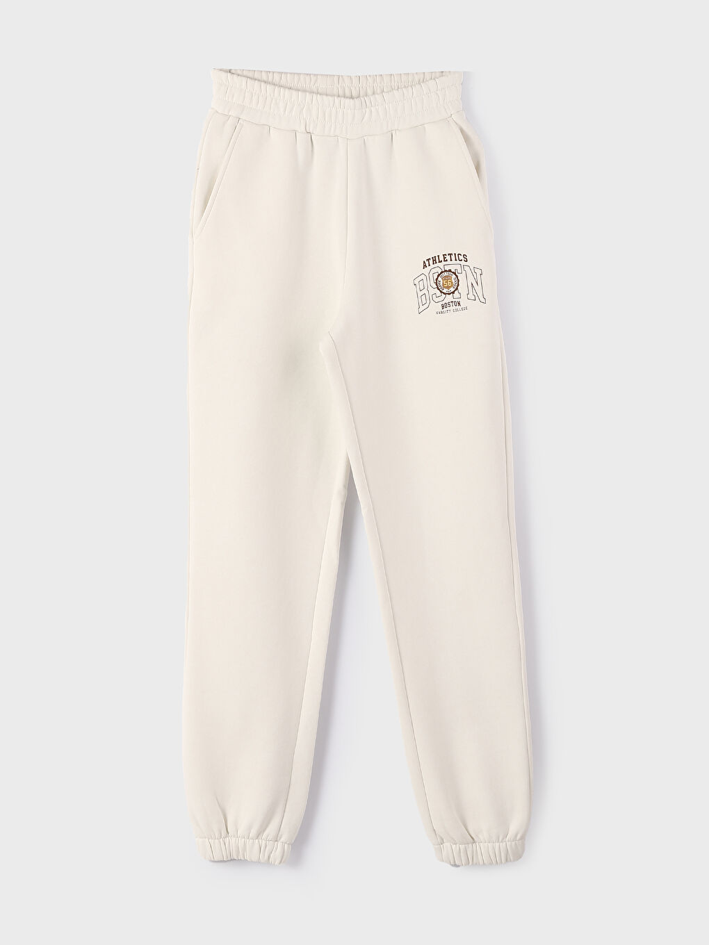 Woman Jogger Tracksuit Bottoms with XSIDE Printed Waist Rubber