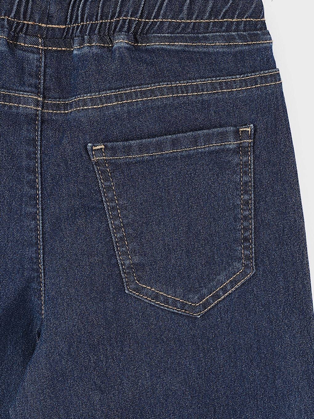 Elastic Waist Boys' Jeans-3