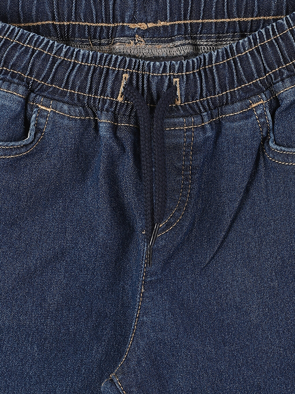 Elastic Waist Boys' Jeans-2