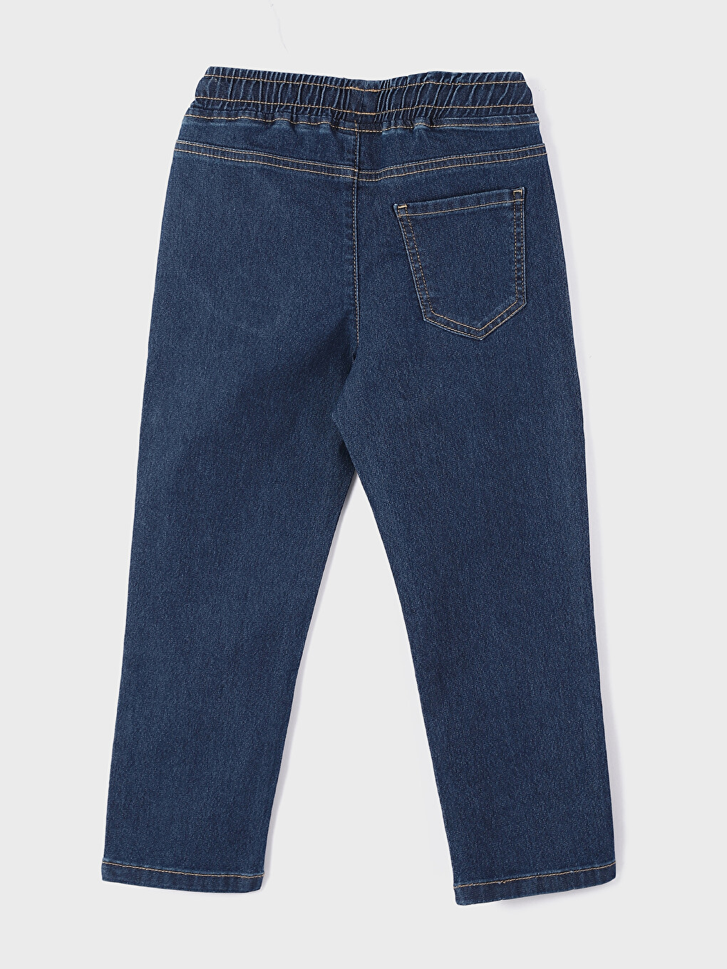 Elastic Waist Boys' Jeans-1