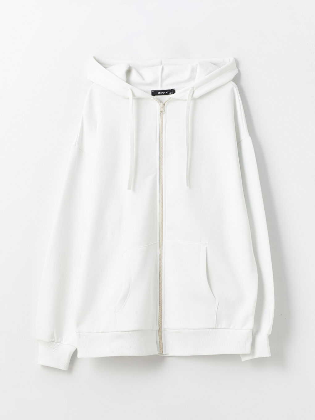 XSIDE Hooded Oversize Women's Thick Zipper Sweatshirt -W3G905Z8-FE8