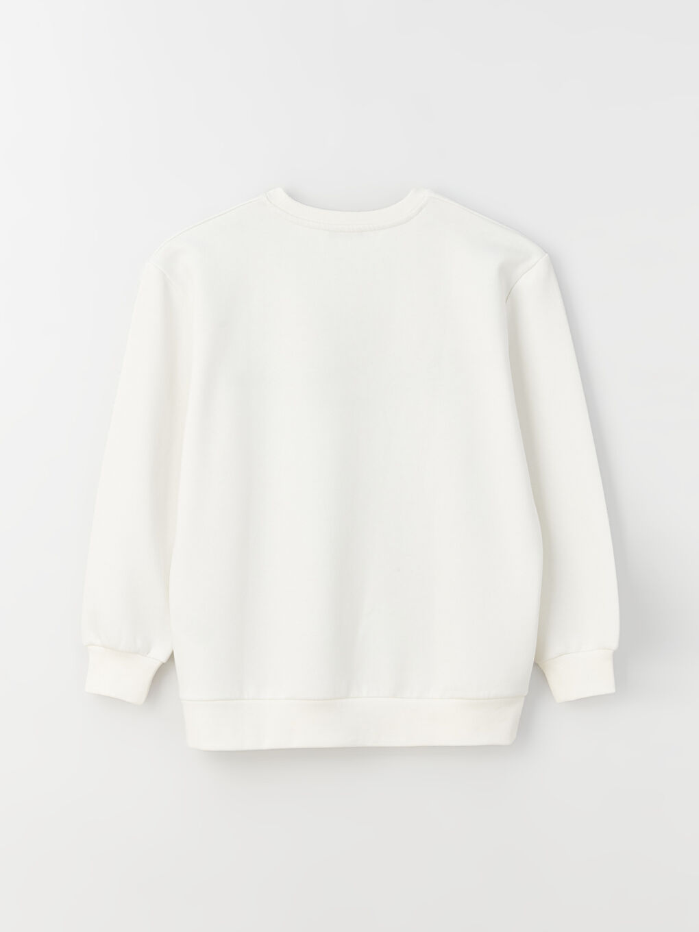 سويت شيرت تخين مطرز بياقة دائرية للسيدات-6