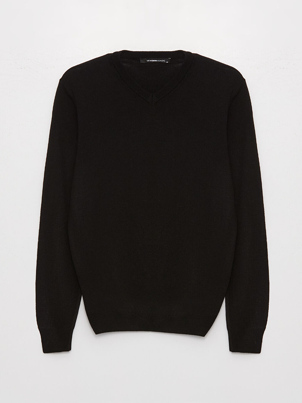 V Neck Long Sleeve Men's Knitwear Sweater-5