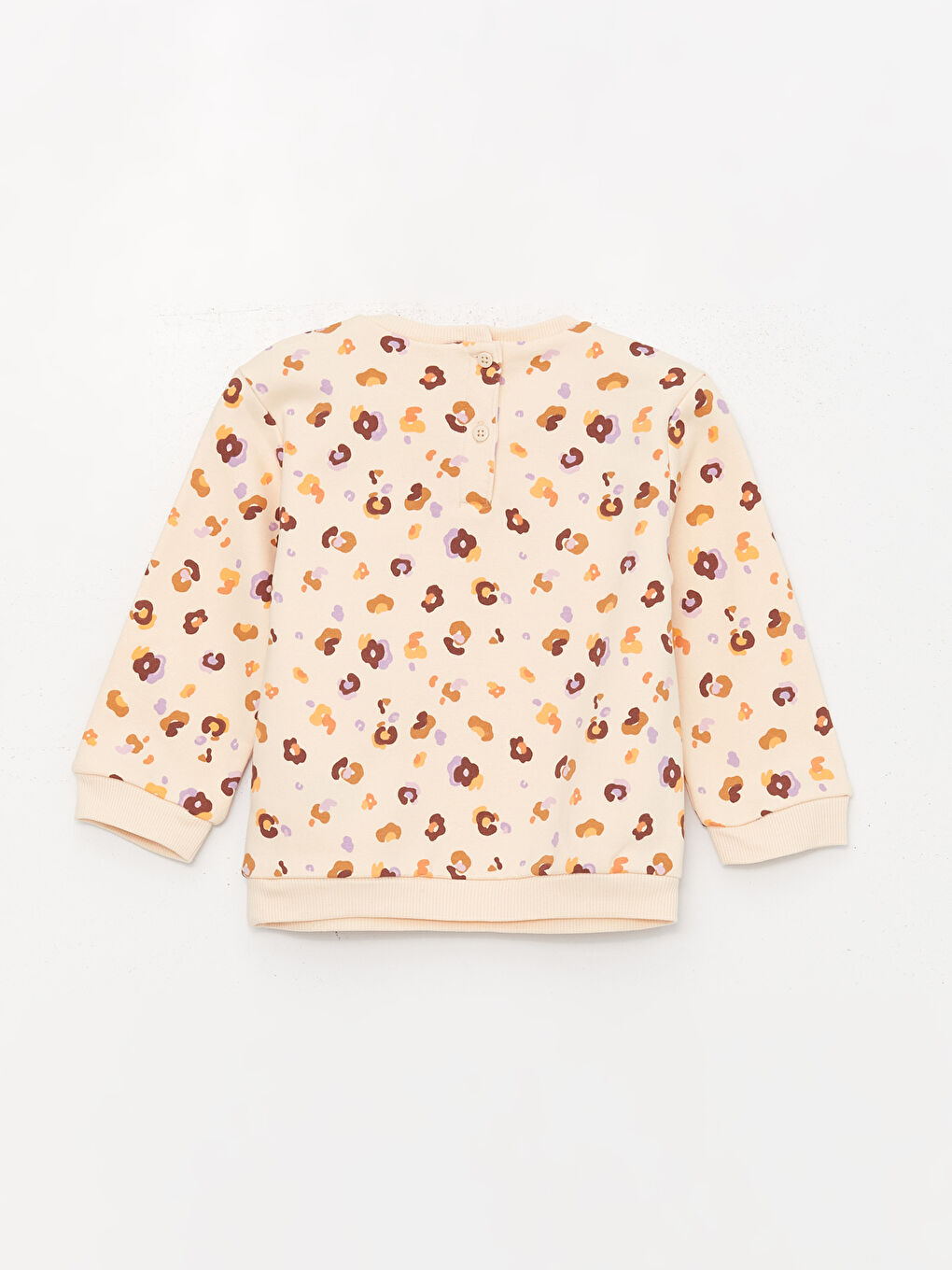 Crew Neck Long Sleeve Baby Girls' Sweatshirt 2 Pack-4