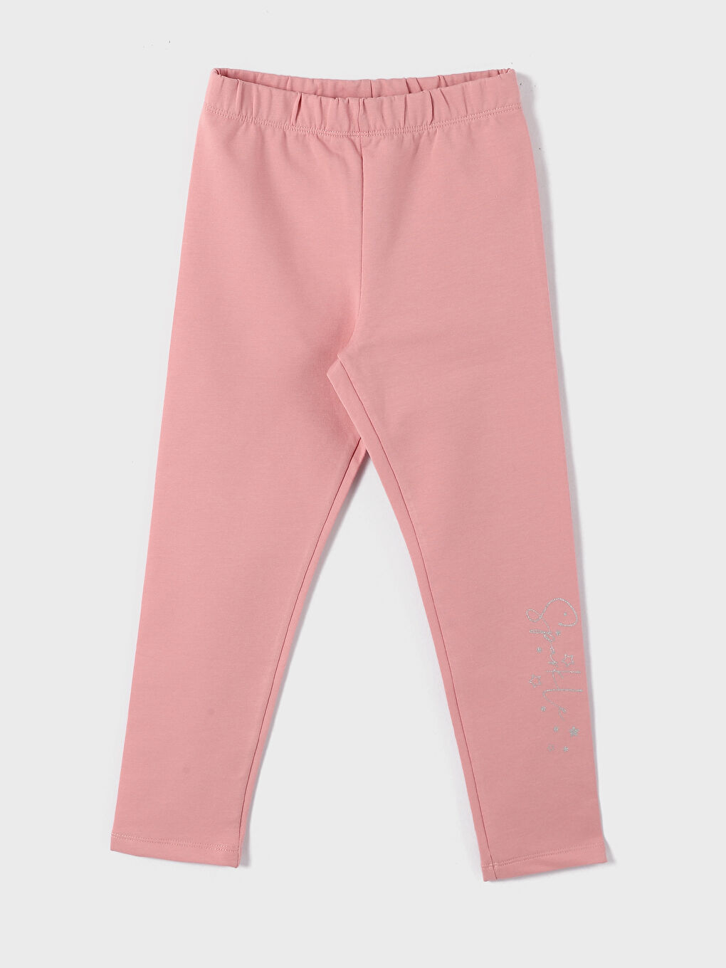 Elasticated Waist Basic Girls' Leggings