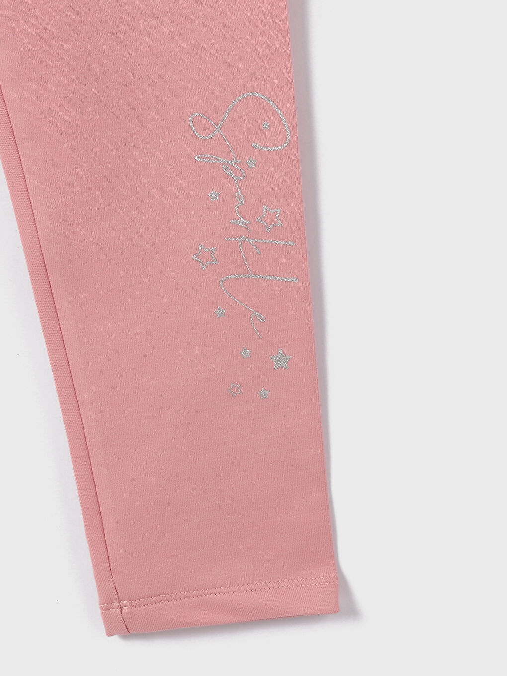 Elasticated Waist Basic Girls' Leggings-3