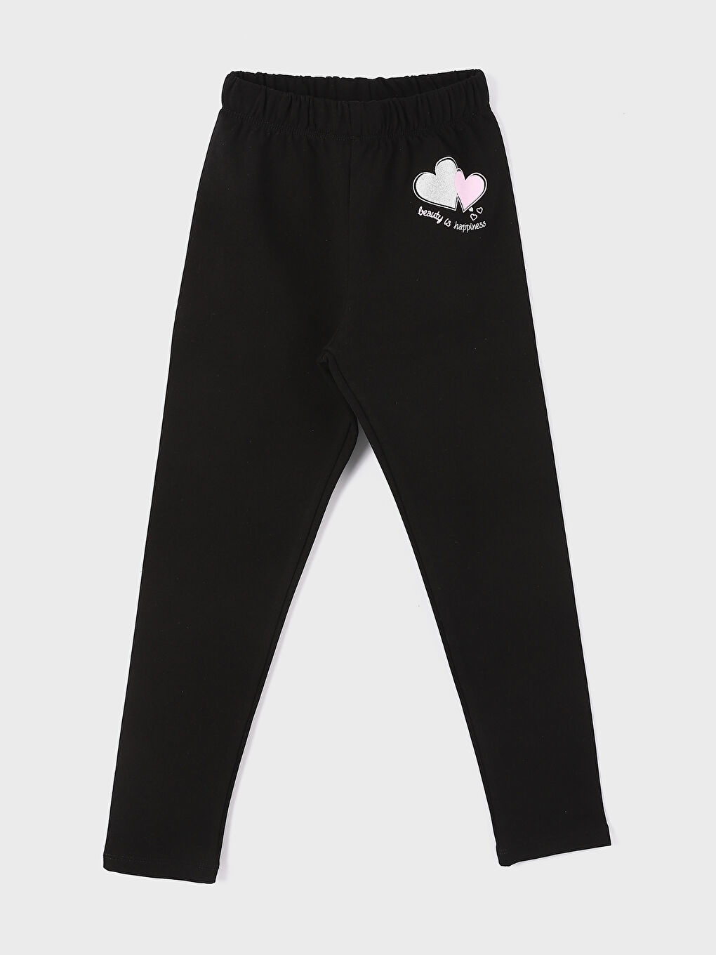 ليجن مطبوع بخصر مرن للبنات