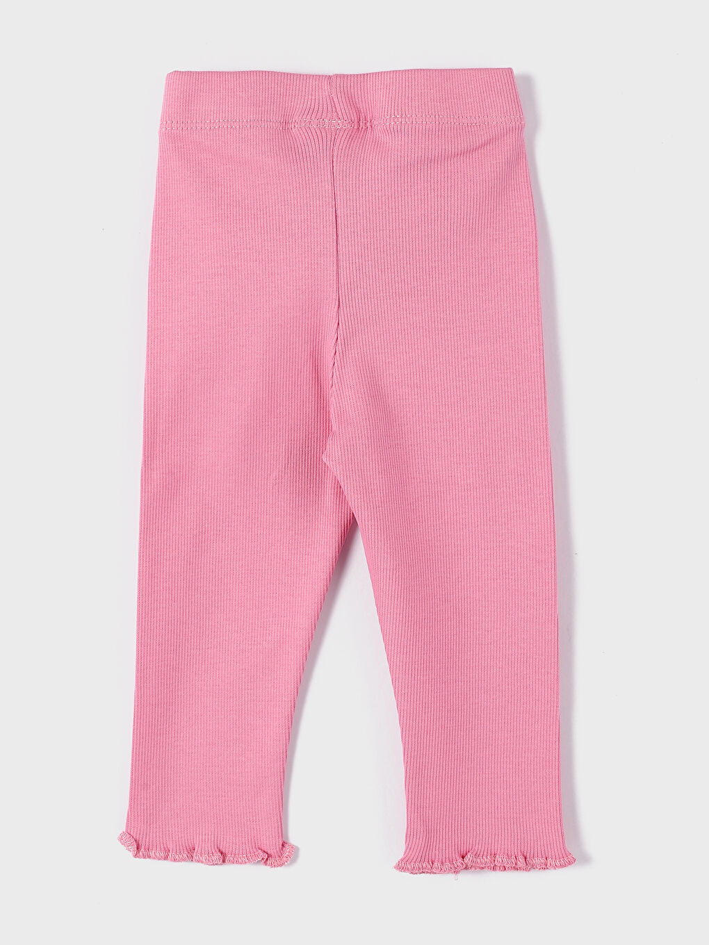 Elastic Waist Basic Baby Girls' Tights-7