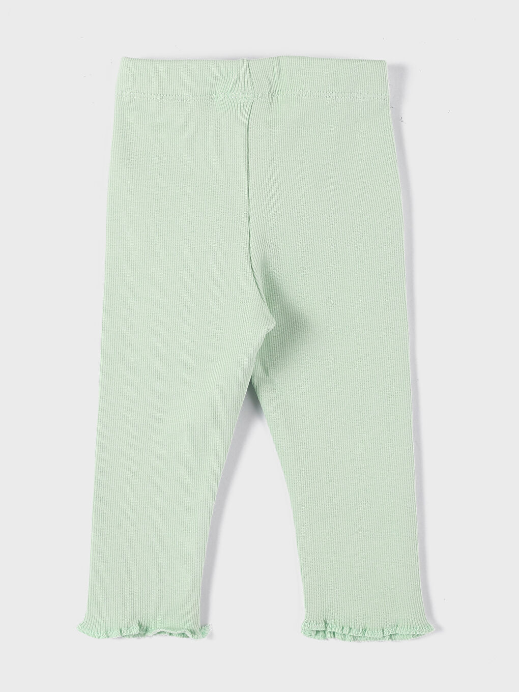 Elastic Waist Basic Baby Girls' Tights-1