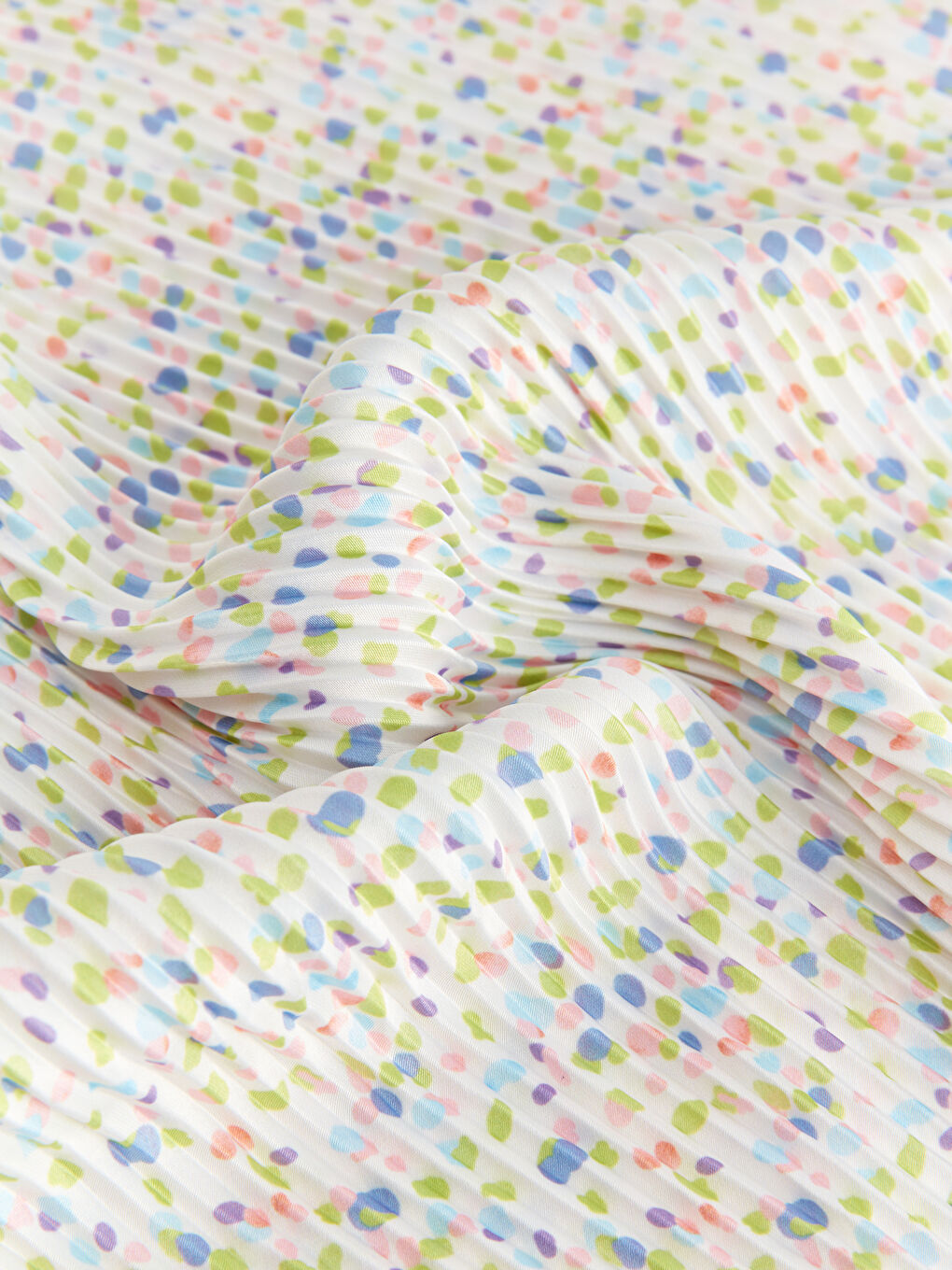 Yeşil Pilise Kadın Fular-2