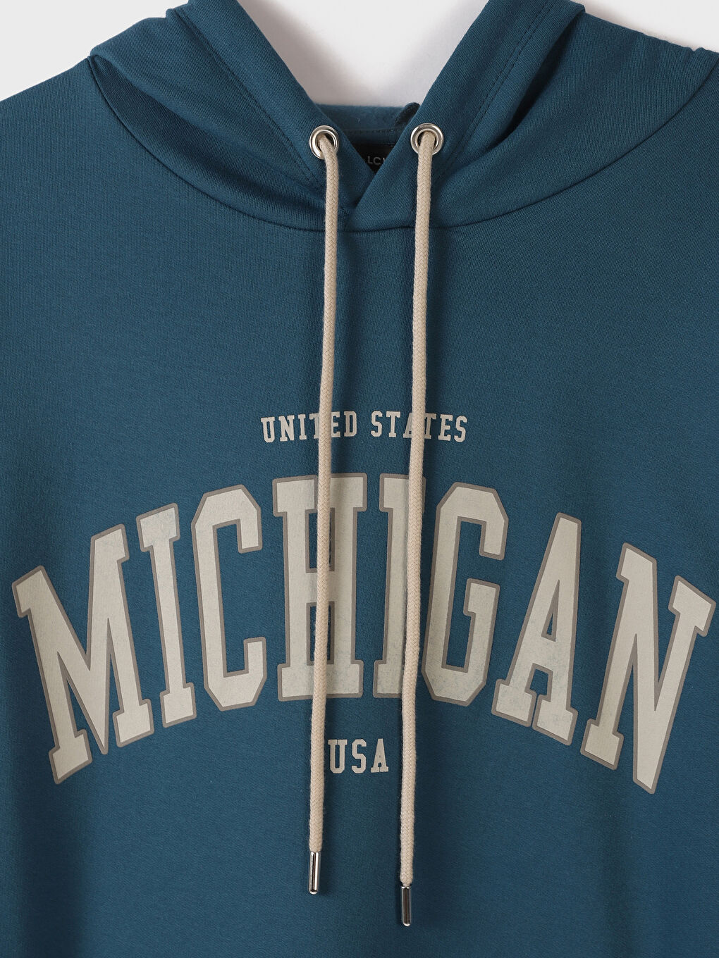 Oversize Long Sleeve Printed Men's Thick Hoodie-2