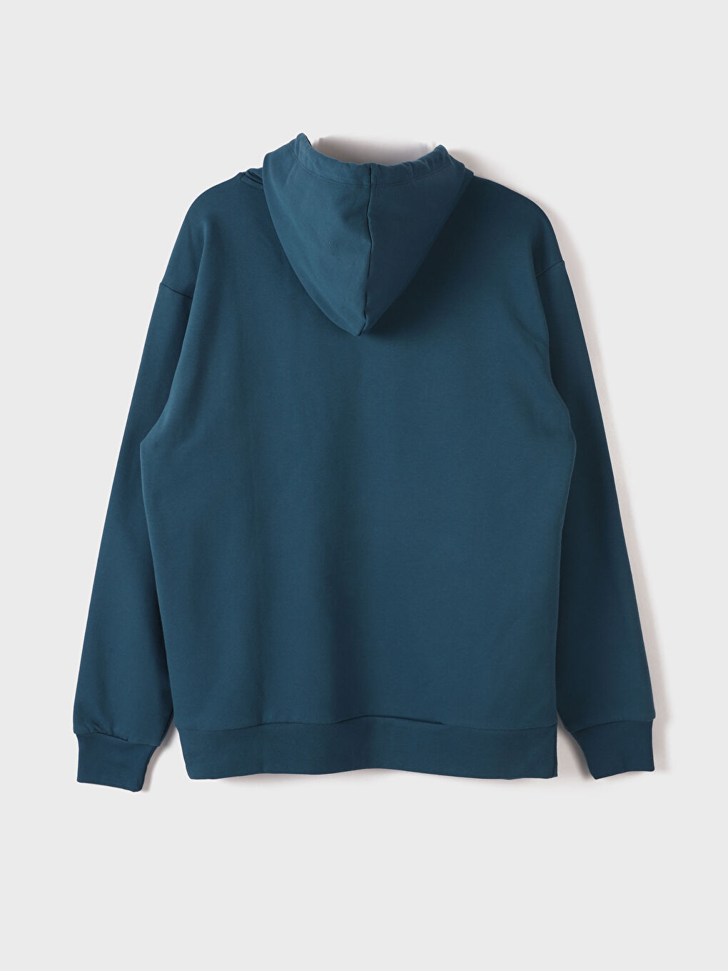 Oversize Long Sleeve Printed Men's Thick Hoodie-3