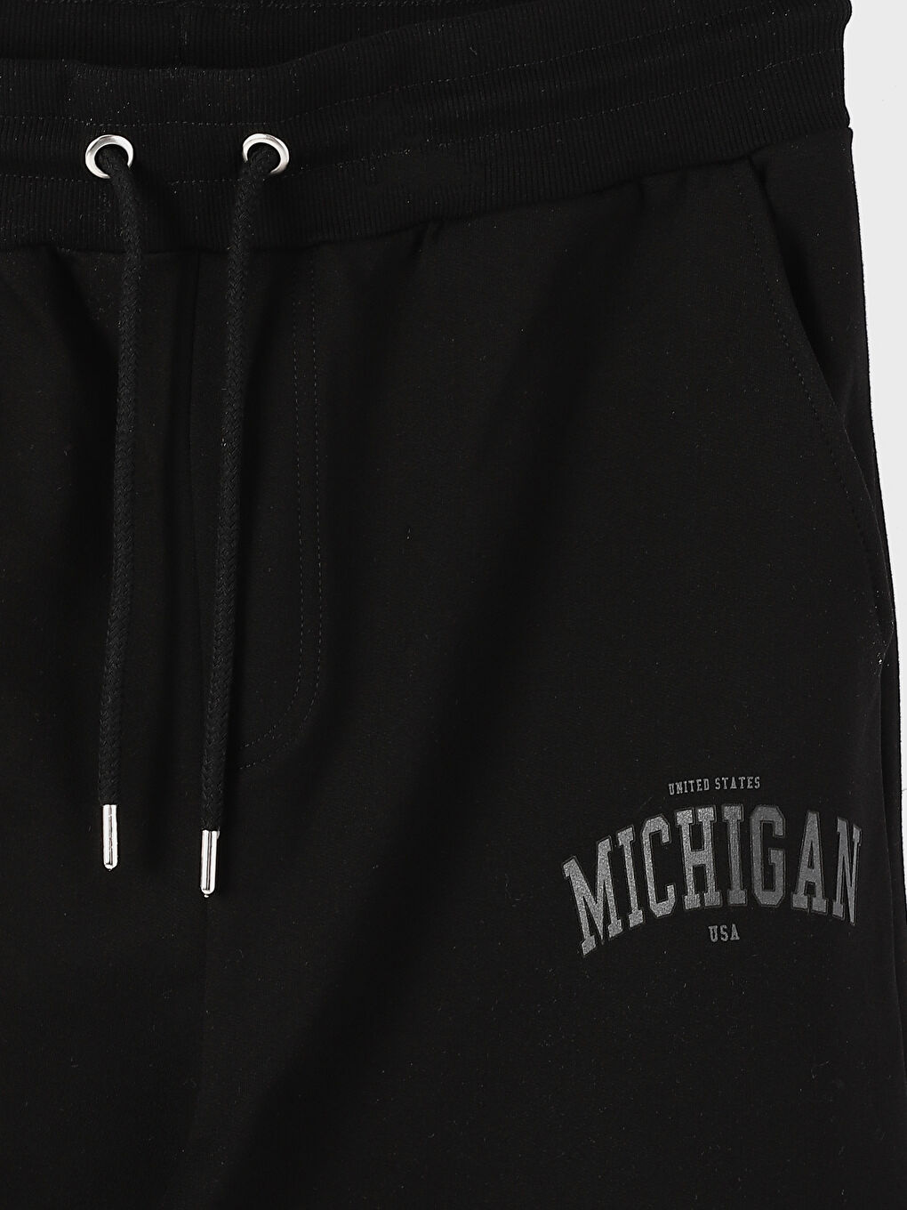 بنطلون رياضي للرجال بقصة عادية-2